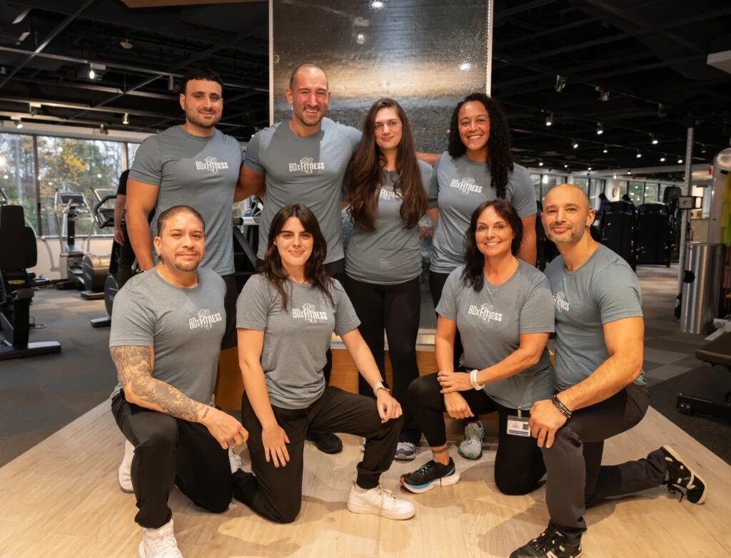 Equipe de treino da academia